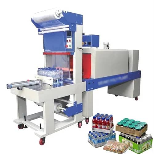 Pet Bottle Packing Heat Sealer & Shrink Tunnel Wrap Sealing Machine 10