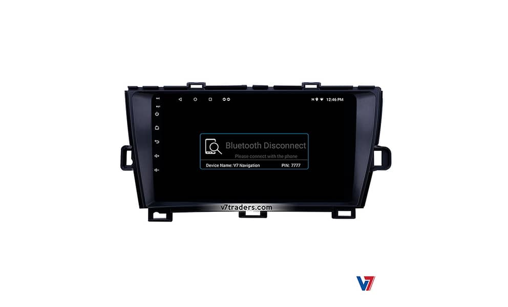 V7 Toyota Prius Android LCD LED Car GPS Navigation DVD player Panel 7