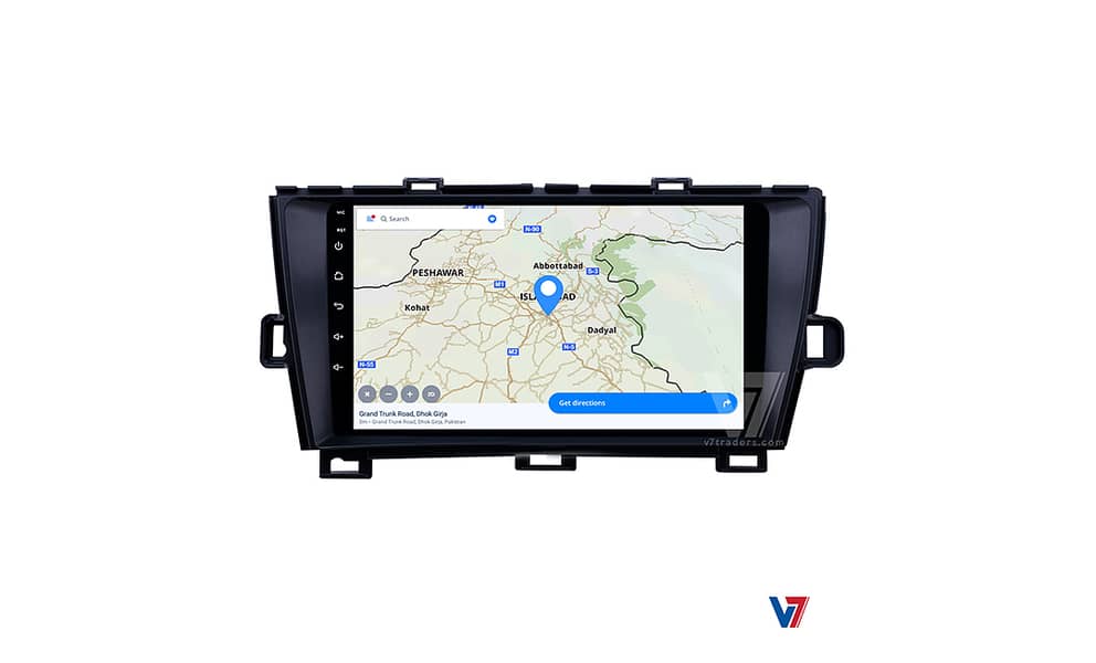 V7 Toyota Prius Android LCD LED Car GPS Navigation DVD player Panel 8