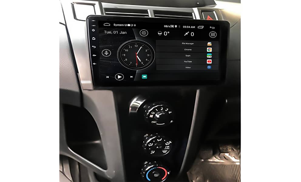 V7 Toyota Vitz 2006-12 10" Car Android LCD LED Panel GPS navigation 1