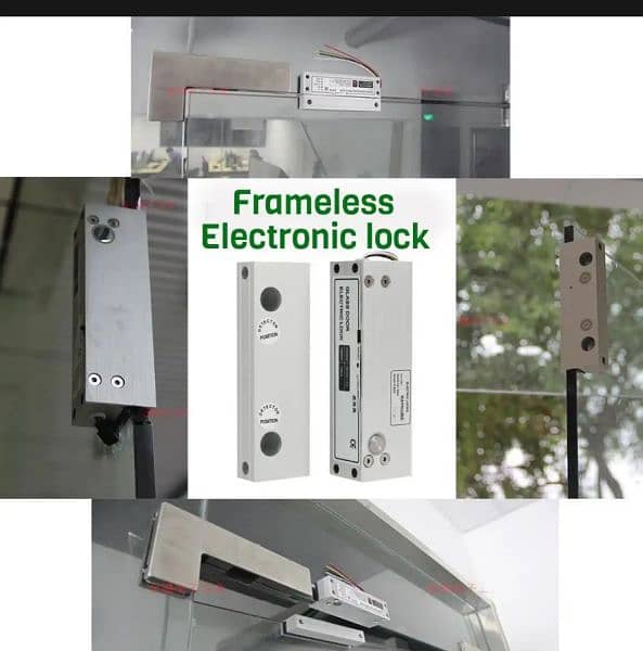 biometric attendance machine electric door lock access control system 1