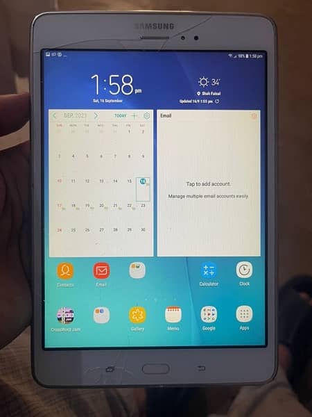 Samsung Galaxy Tab A 8"  2gb ram 16 gb rom 0