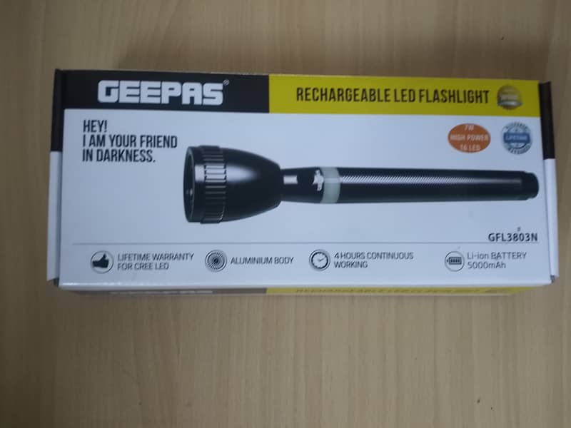 Geepas and other flashlights 0