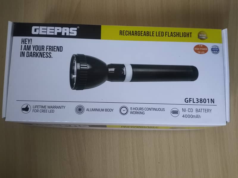 Geepas and other flashlights 1