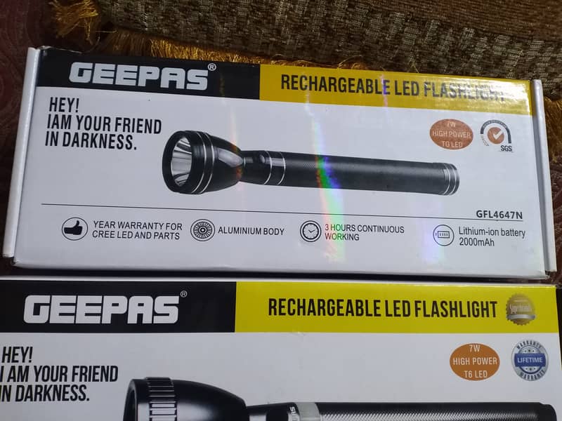 Geepas and other flashlights 11