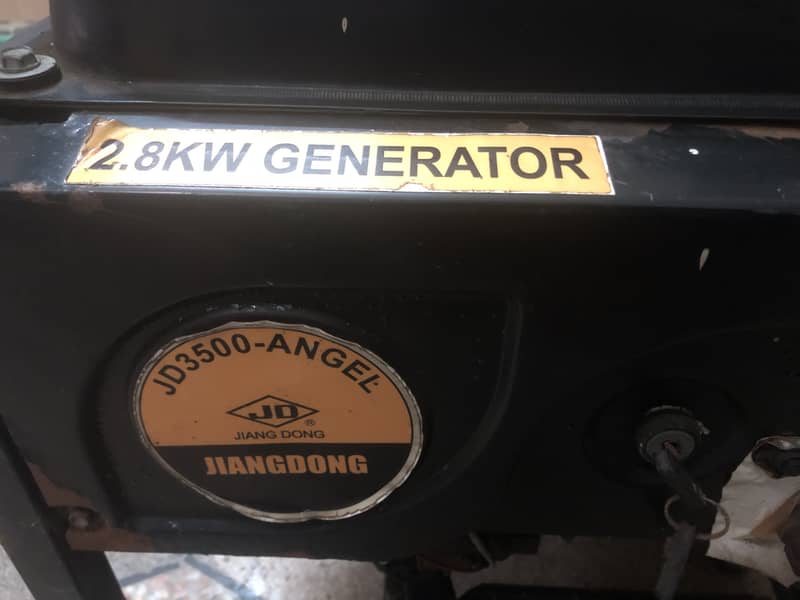 " BID 25000 Rupees" 2.8 KW Generator JD3500 - ANGEL JIANGDONG 1