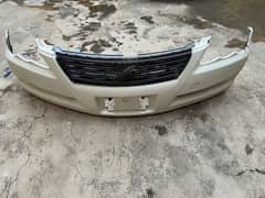Mark X Front Bumper with Grill black coating Perfect Condition