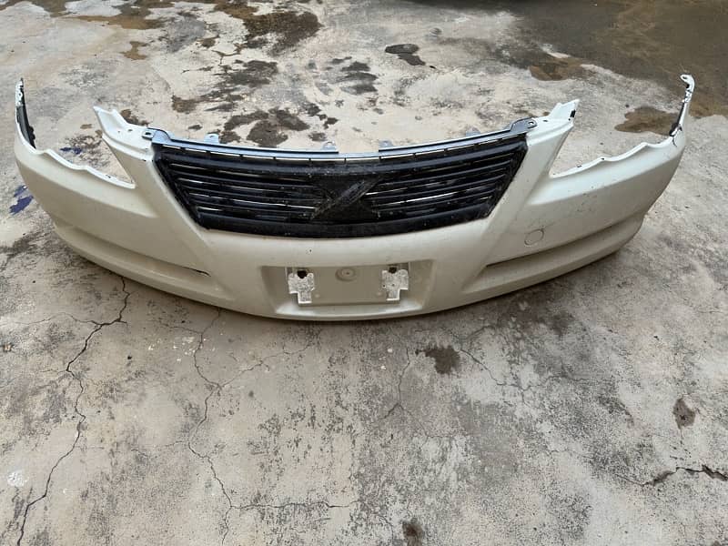 Mark X Front Bumper with Grill black coating Perfect Condition 1