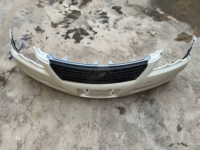 Mark X Front Bumper with Grill black coating Perfect Condition 1