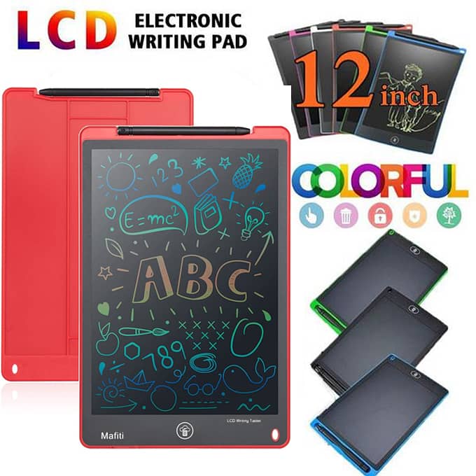 8.5 Inch LCD Writing Tablet For Kids - Digital Drawing Pad - Erasable 3