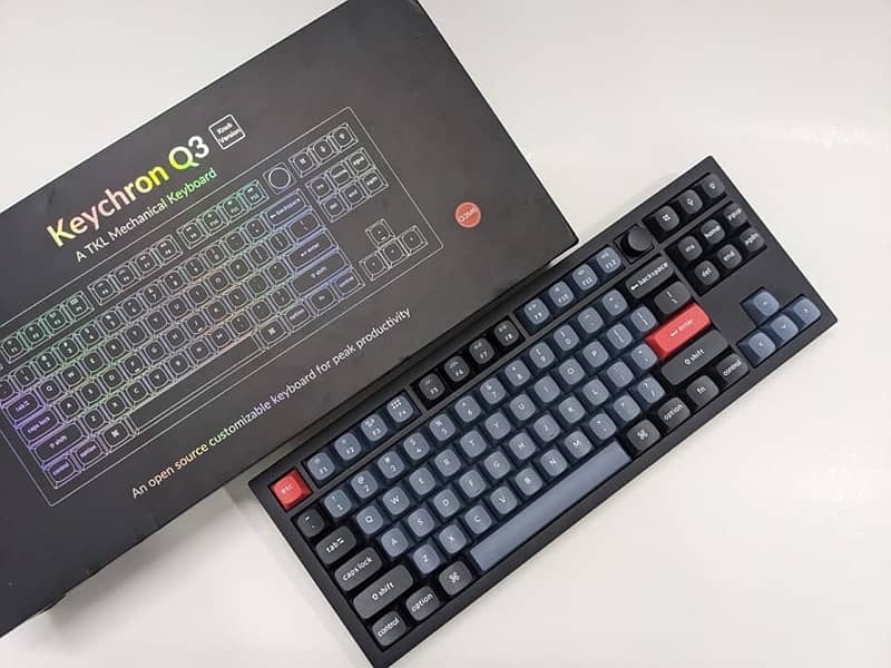 Keychron Q3 QMK Limited Ed. Mechanical Keyboard 0