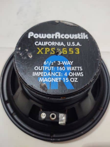 Original imported branded American power Acustik door Compnent speaker 6