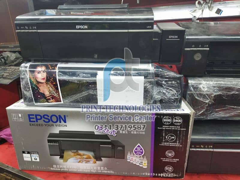 Epson L8050 L850 T60 L3250 L6190 Epson L805 New & Used Photo Printer 12