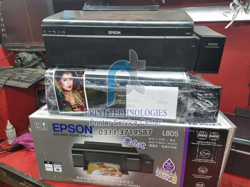 Epson L8050 L850 T60 L3250 L6190 Epson L805 New & Used Photo Printer 1
