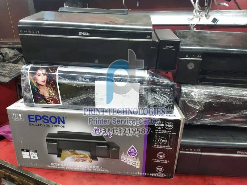 Epson L8050 L850 T60 L3250 L6190 Epson L805 New & Used Photo Printer 16