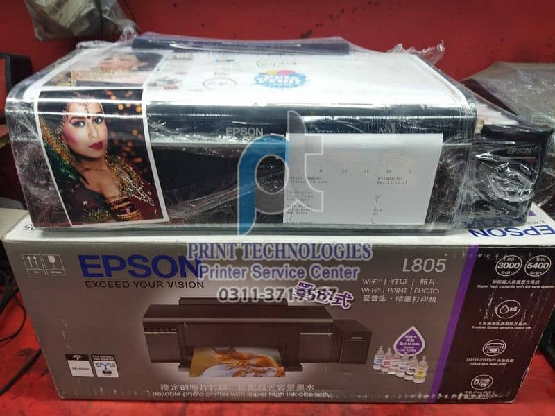 Epson L8050 L850 T60 L3250 L6190 Epson L805 New & Used Photo Printer 2
