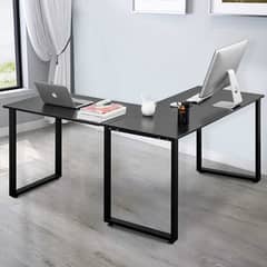 L Shaped Work Desk/Workstation/Work Table/Home Office 0