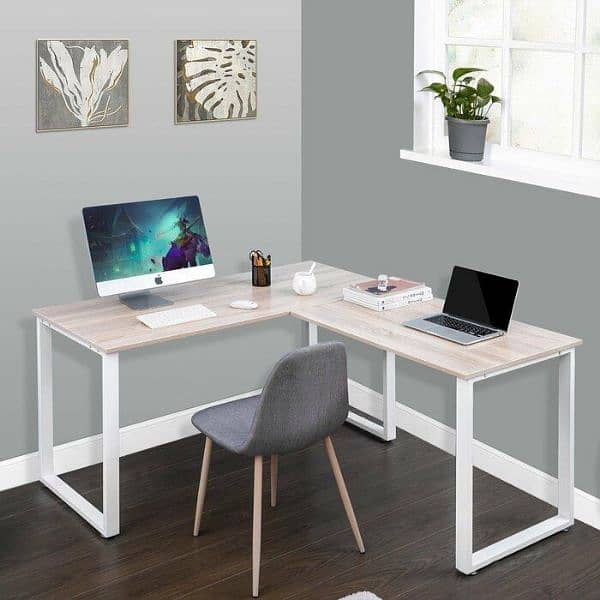 L Shaped Work Desk/Workstation/Work Table/Home Office 10