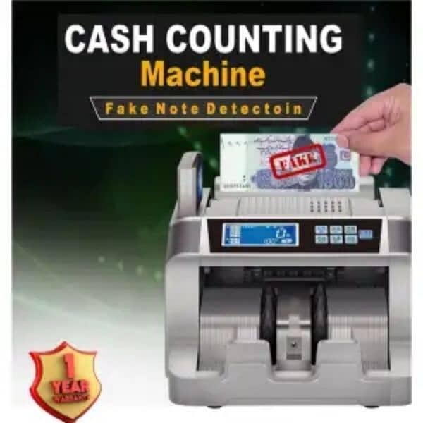 cash counting Machine,note counting with fake detect 1 year warranty 4