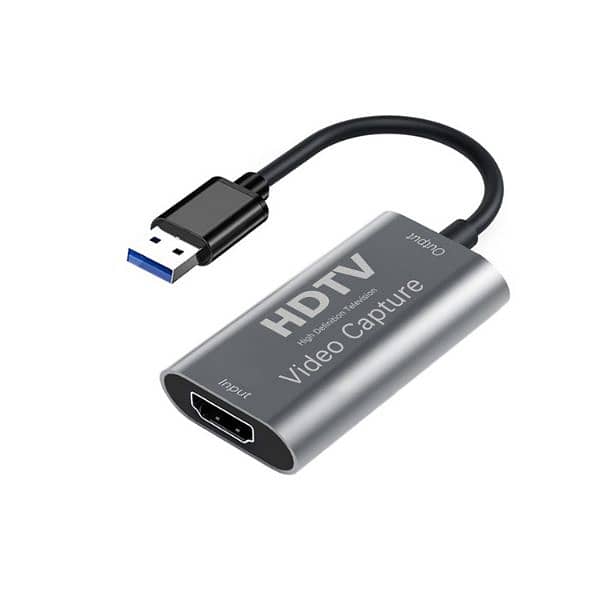 Video Graphics USB to HDMI 4K Video Capture Card USB 3.0. Loop Output 3