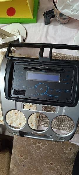 honda city 2020 previous shape car stereo deck pulled out new. 0