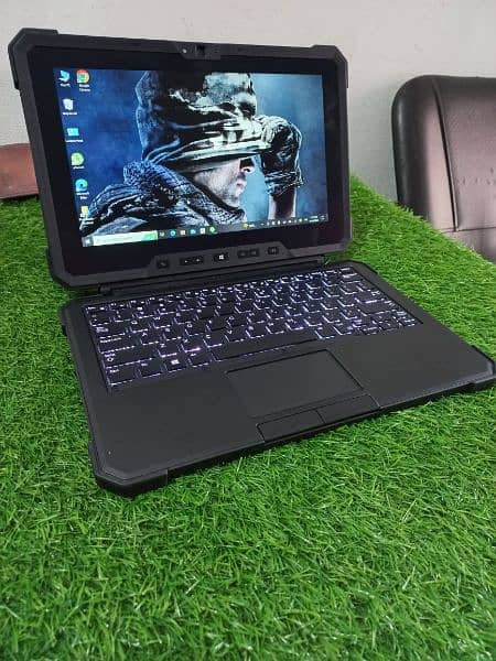 Dell 7212 Rugged i5 7th Gen 16GB RAM 256SSD M2 11'⁶ Touch display. 3