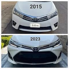 BUMPER  COROLLA UPLIFT/FACE LIFT AVAILABLE 0,3.11 1461785 0