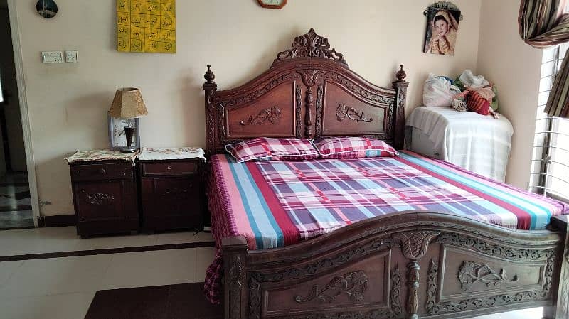 Wooden Bed 1