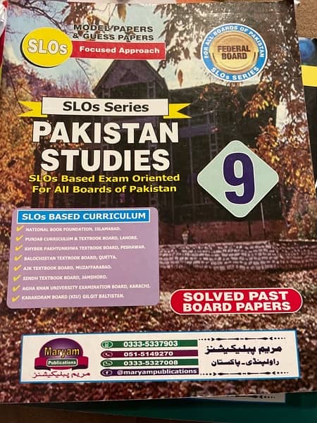 Very important solved papers of maryam series and imp notes. 5