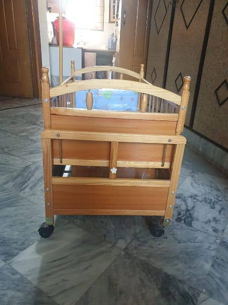 Brand new baby cot just 1 baar use hua ha urgent sale 1