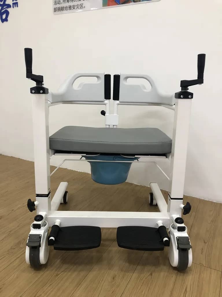 Imported Patient Lift & Transfer Wheelchair For Bedridden Patient 8