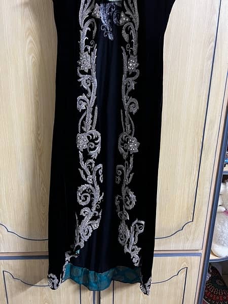 silk & jamawar fancy dress 14