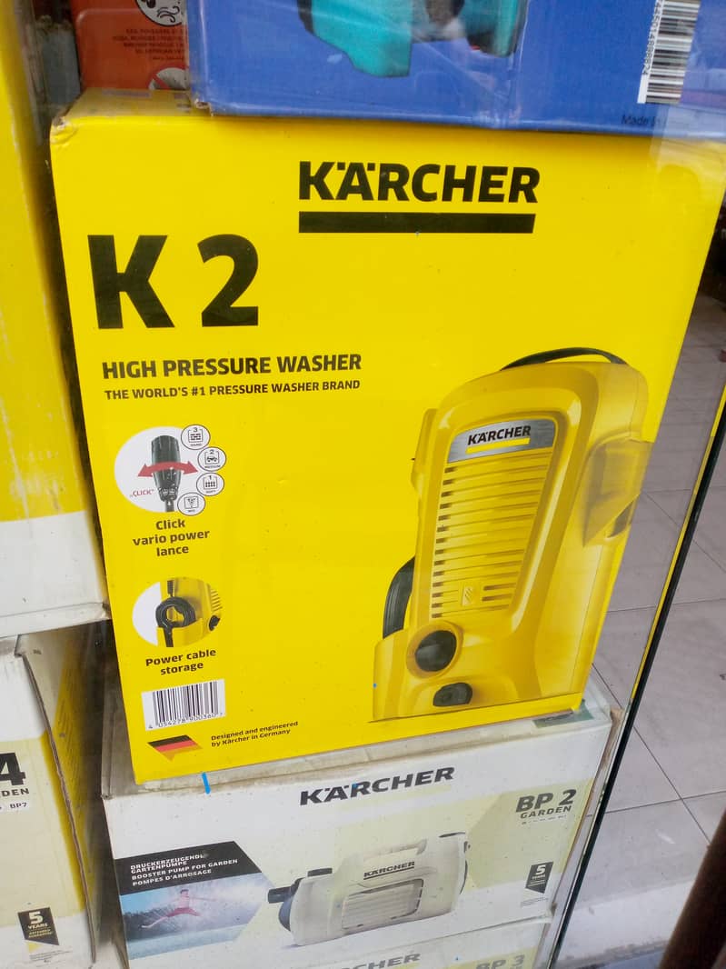New) KARCHER K2 German High Pressure Car Washer - 110 Bar induction 1