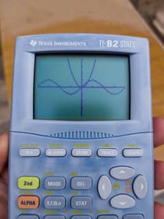Texas intruments TI-82 STATS graphing calculator