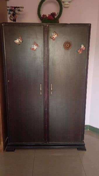 wood wardrobe not chipboard