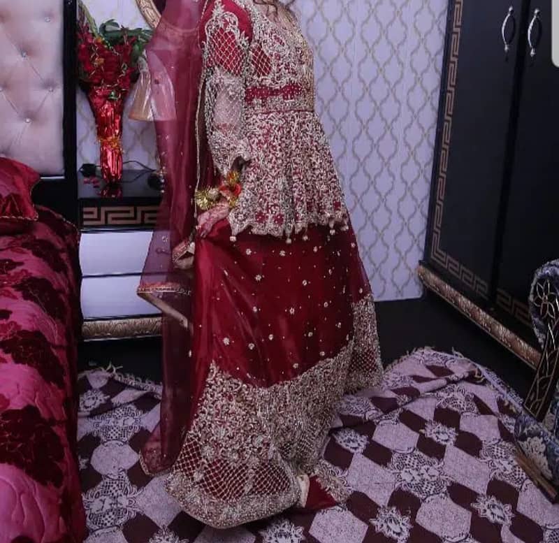 weeding dress/bridal dress/baraat dress for sale 5