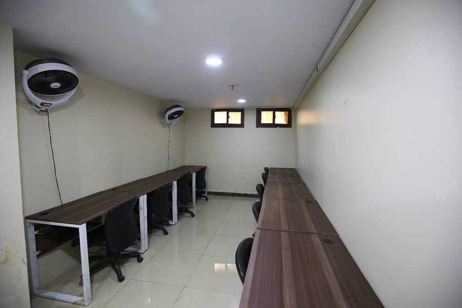 Coworking Space & Dedicated Furnished Offices @ PECHS Shahrah-e-Faisal 2