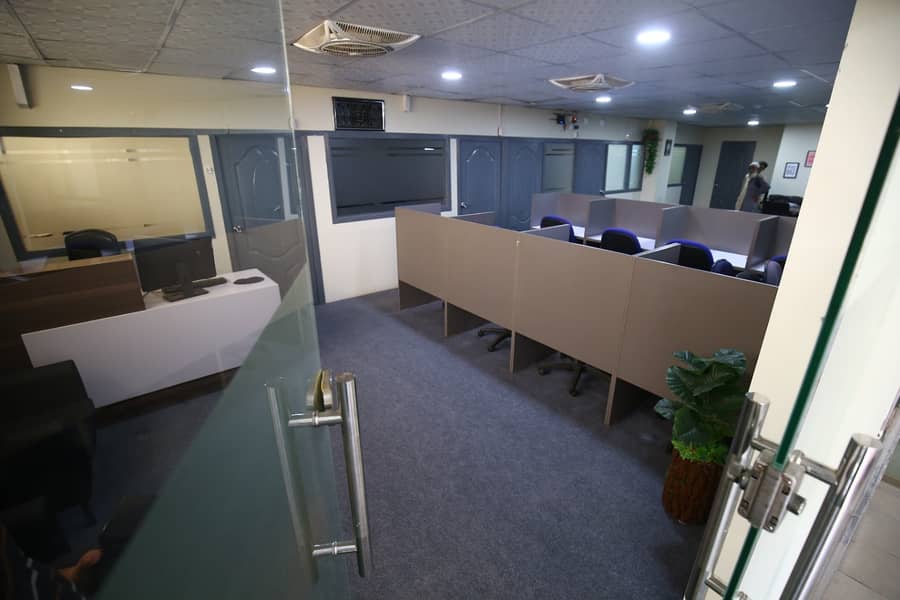 Coworking Space & Dedicated Furnished Offices @ PECHS Shahrah-e-Faisal 3