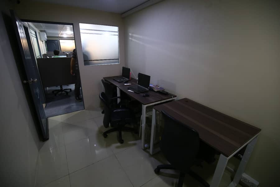 Coworking Space & Dedicated Furnished Offices @ PECHS Shahrah-e-Faisal 4