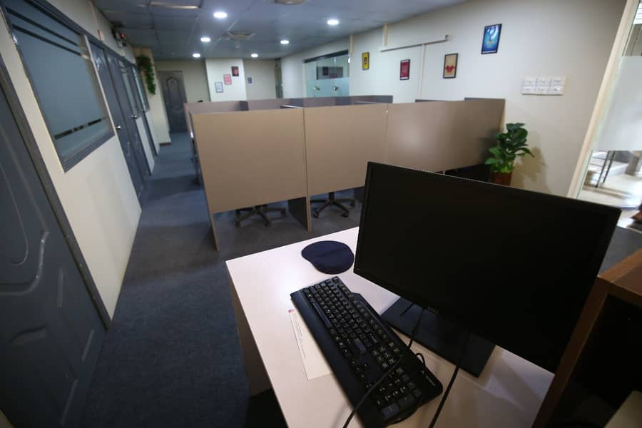 Coworking Space & Dedicated Furnished Offices @ PECHS Shahrah-e-Faisal 7