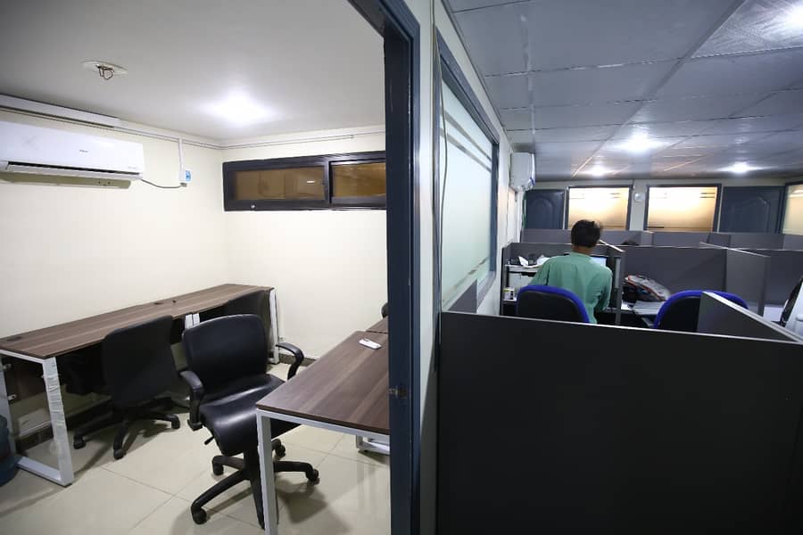 Coworking Space & Dedicated Furnished Offices @ PECHS Shahrah-e-Faisal 8