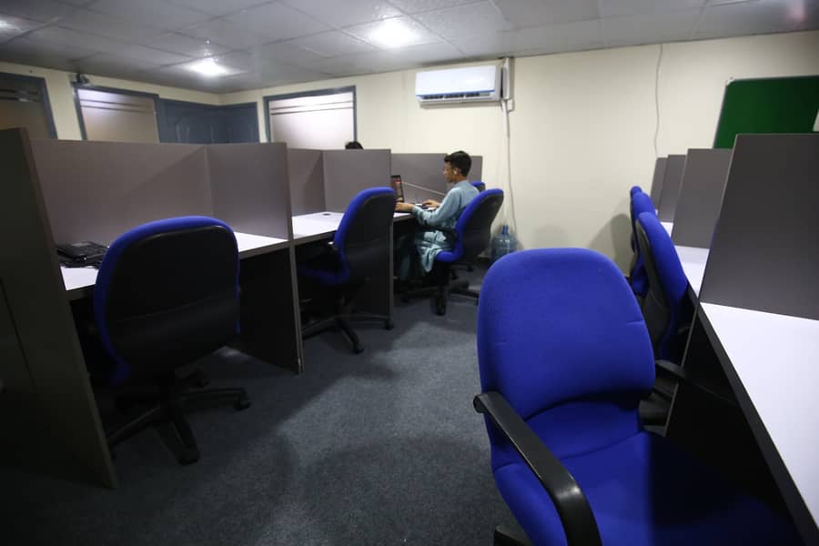 Coworking Space & Dedicated Furnished Offices @ PECHS Shahrah-e-Faisal 15