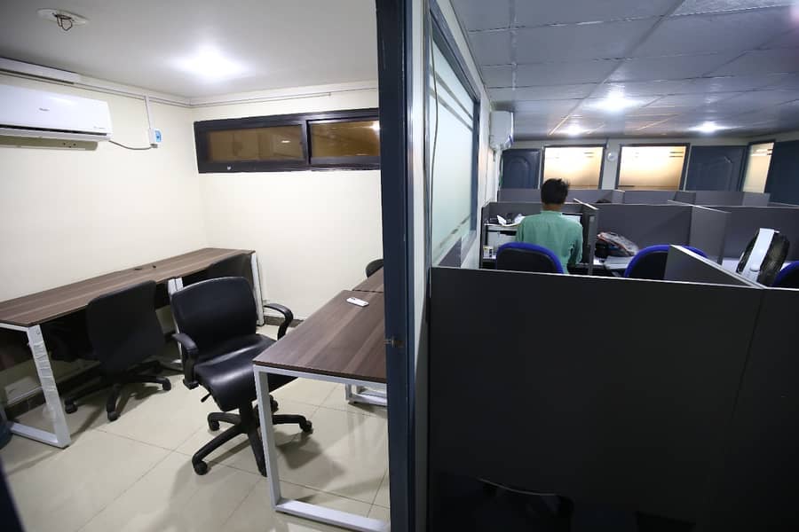 Coworking Space & Dedicated Furnished Offices @ PECHS Shahrah-e-Faisal 17