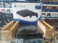 Ps4 slim 500Gb , Playstation 4 slim 500Gb complete box