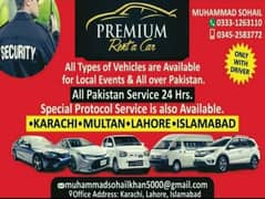 RENT A CAR | CAR RENTAL | Rent a car service Karachi | 0
