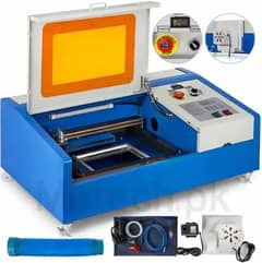Laser power: 40W Working area: 300x200mm (12×8 inches) Printer cutter