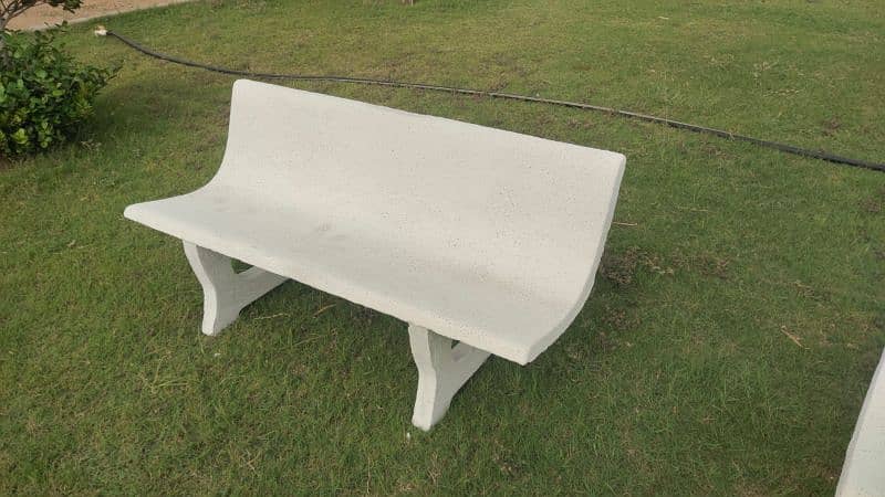 Concrete Garden Benches-Durable outdoor furniture 1