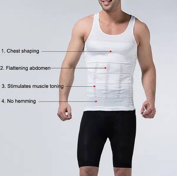 Slim N Lift Body Shaper Vest for Men's+ 2