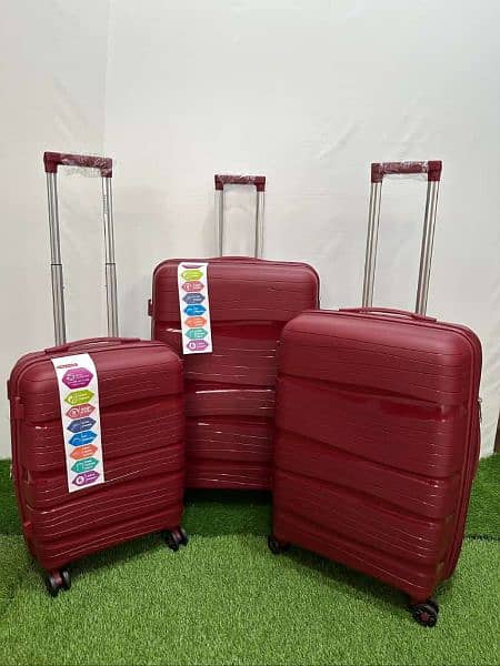 Luxury Suitcase - Luggage set- 3 piece set-Travel bags -Fiber suitcase 13