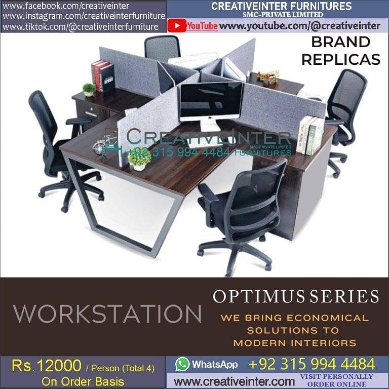 Office Workstation Meeting Conference Table Desk Chair Sofa 1